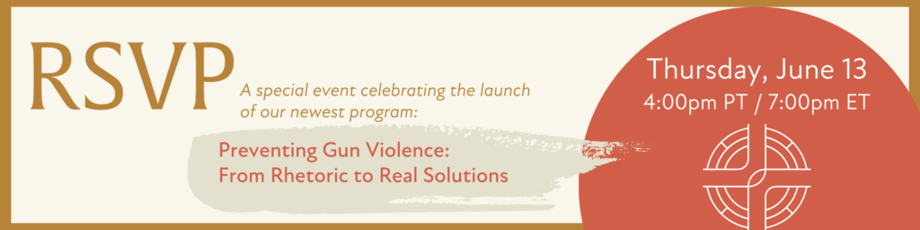 RSVP Preventing Gun Violence Launch Celebration 2400 x 600 px