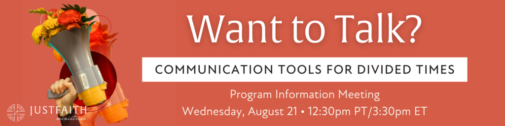 Want to Talk? Communication Tools for Divided Times • Program Information Meeting