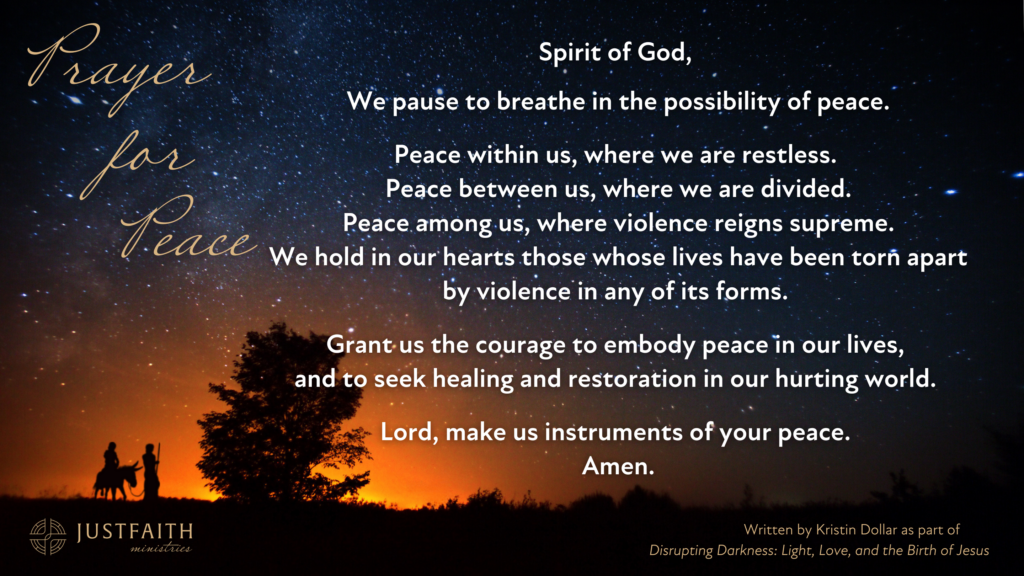 Prayer for Peace Complete Presentation Slide