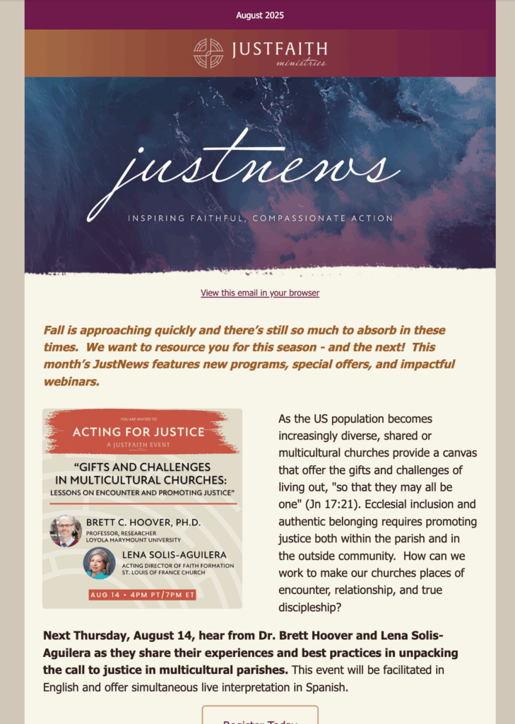 August 2025 JustNews