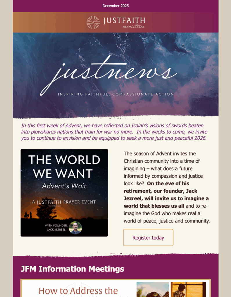 December 2025 JustNews