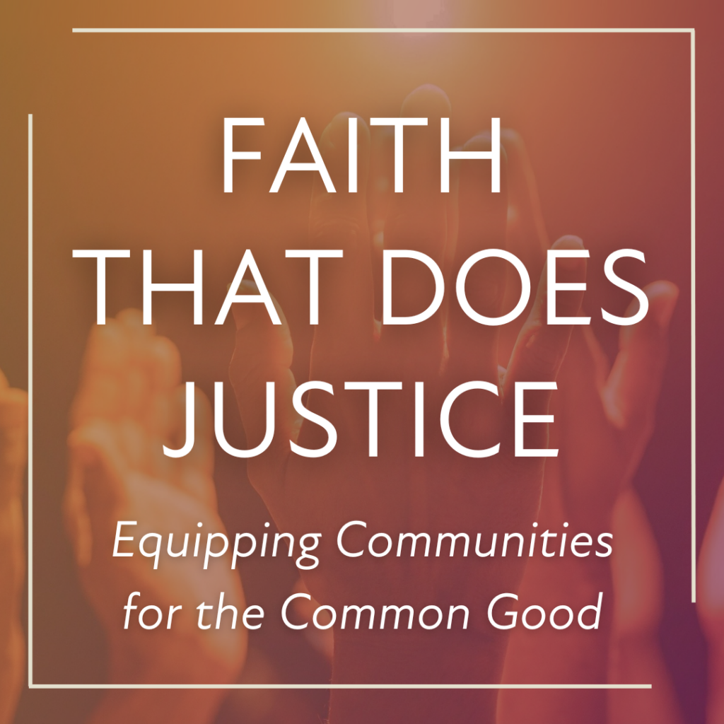 Faith that does justice